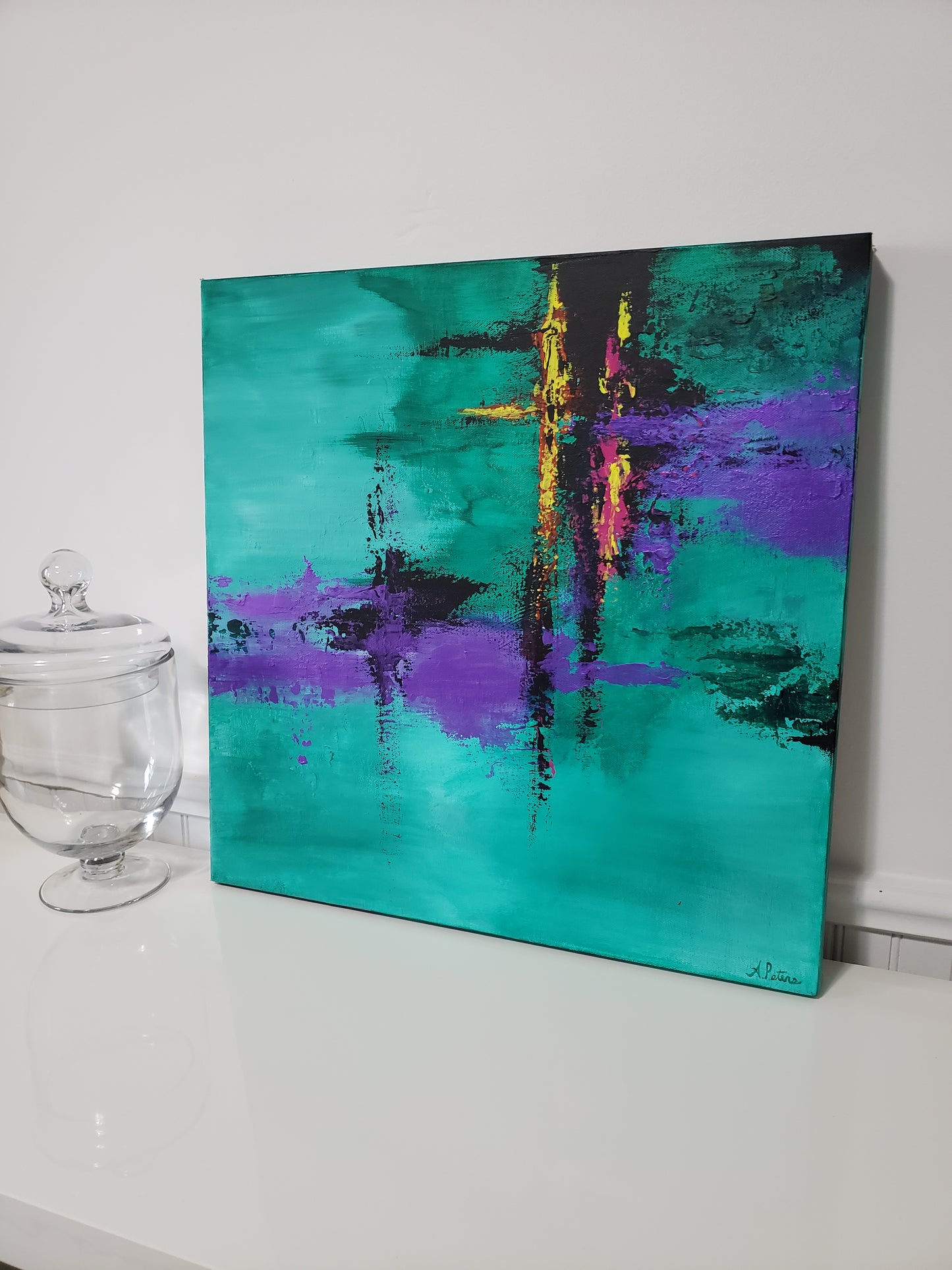 "Light of Hope" Abstract