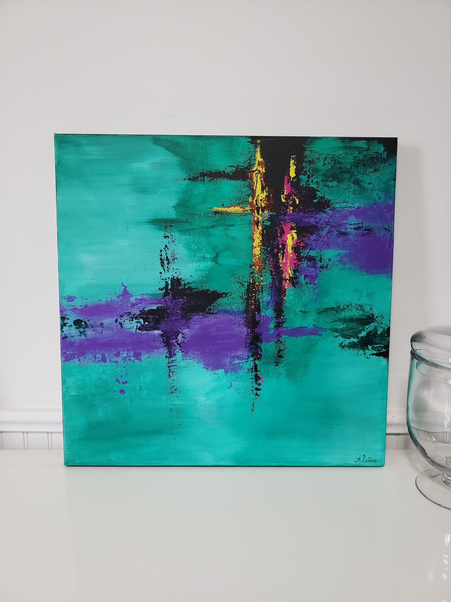 "Light of Hope" Abstract