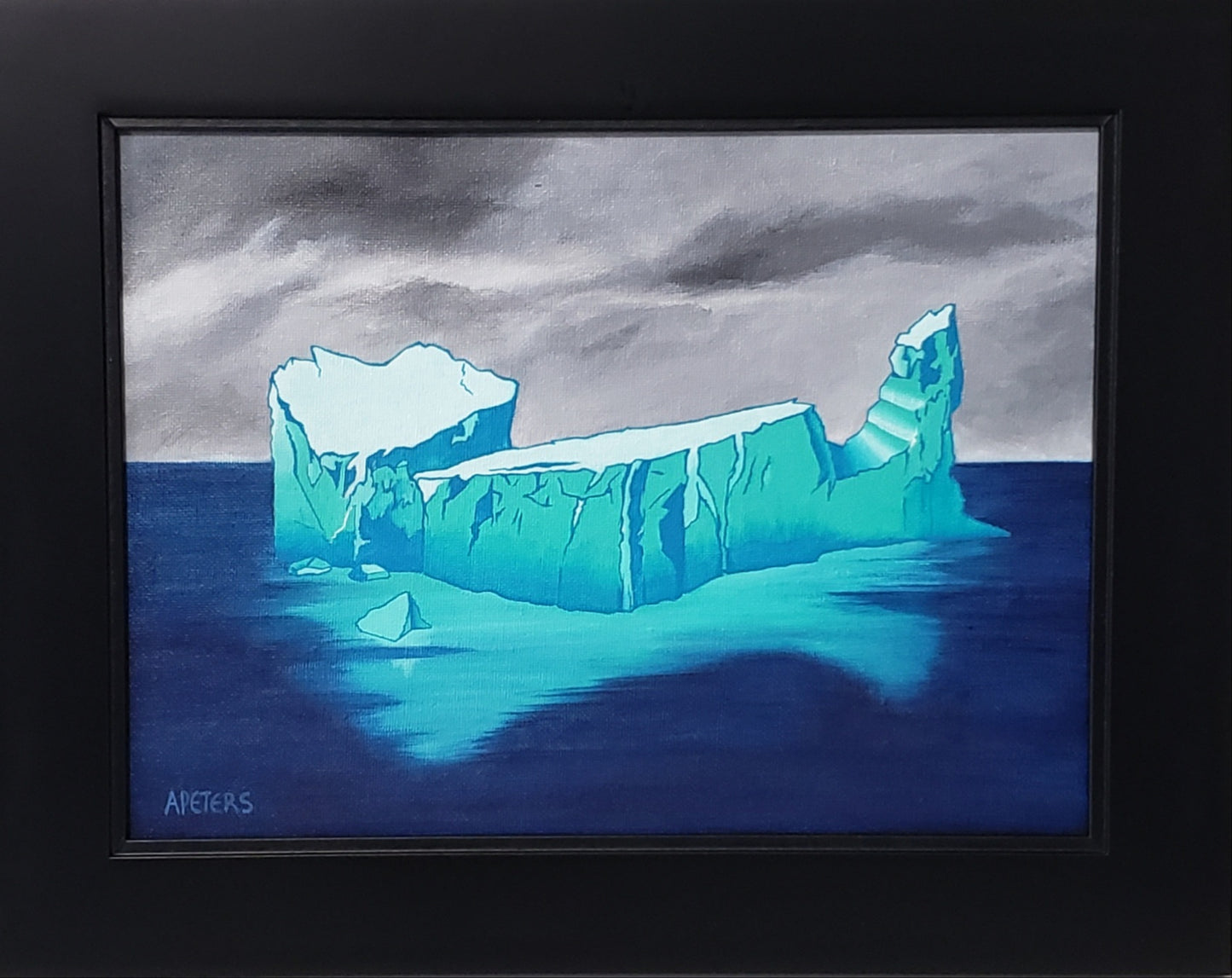 "Floating Ice Crystals One" Newfoundland