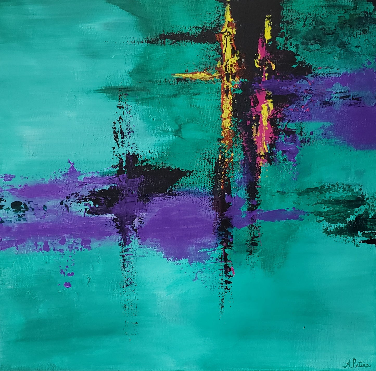 "Light of Hope" Abstract