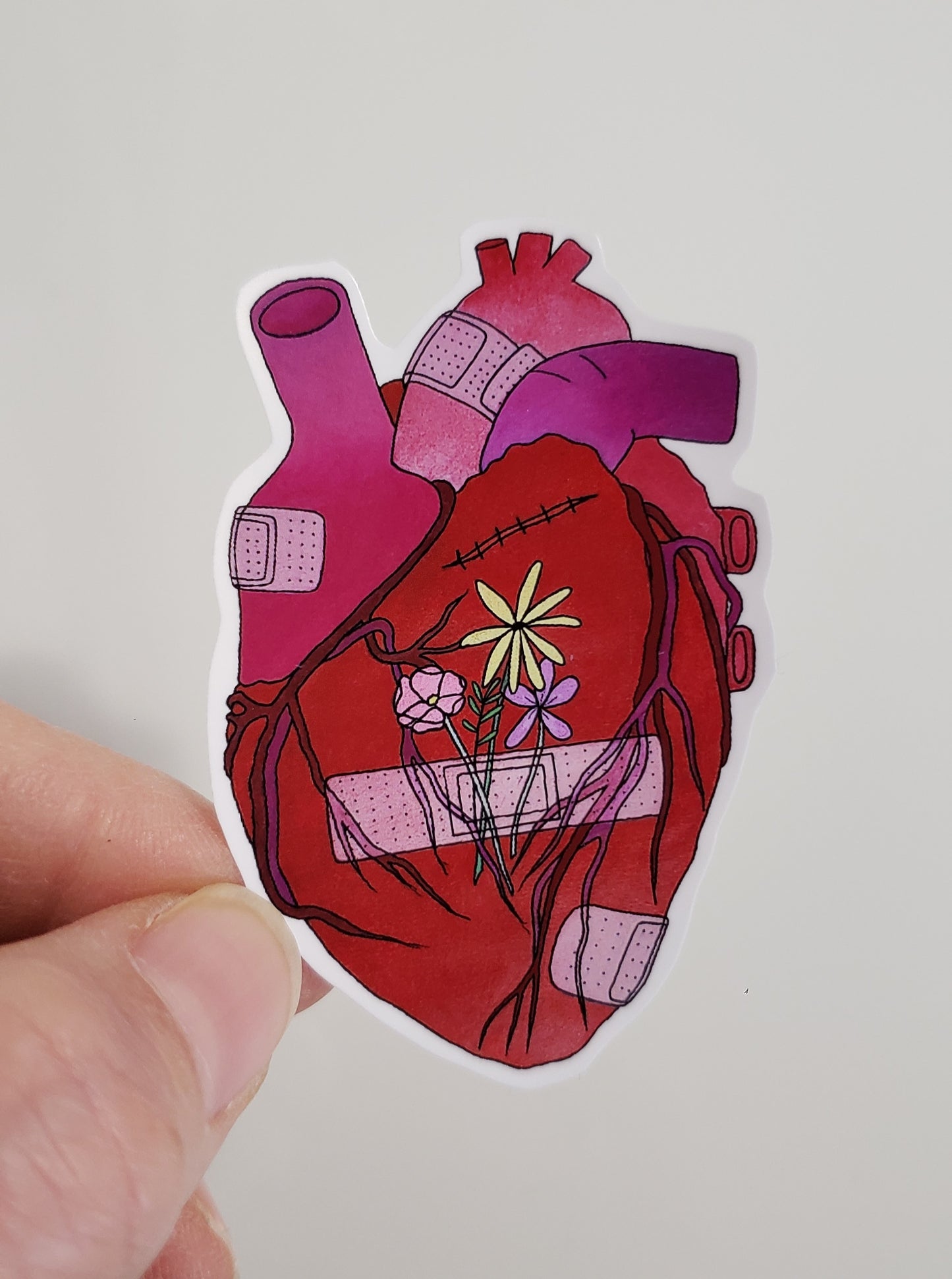 Healing Heart Sticker