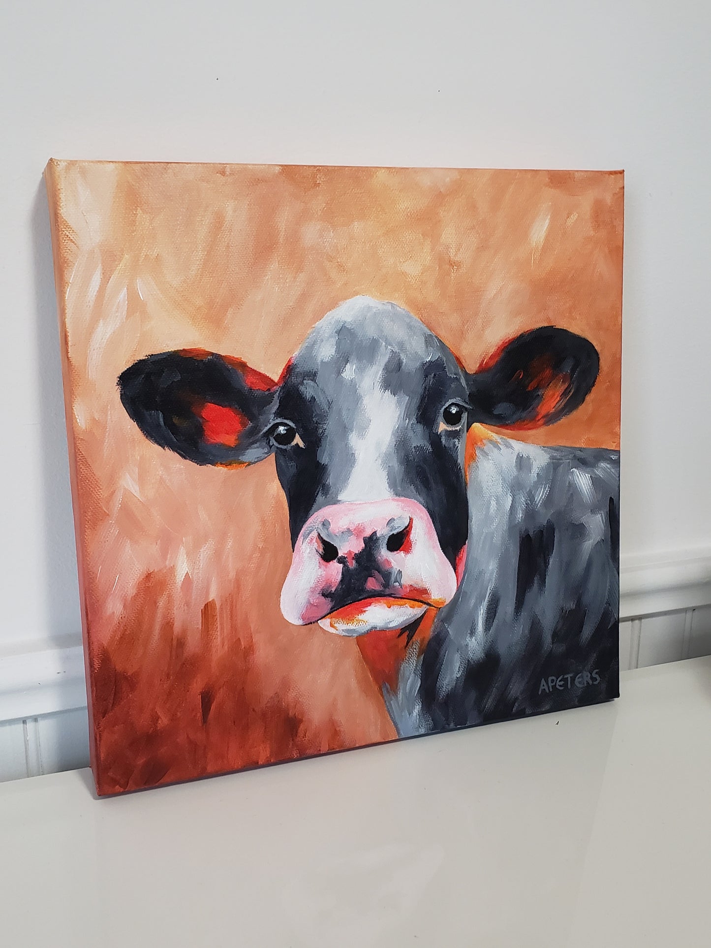 Portrait of a Cow