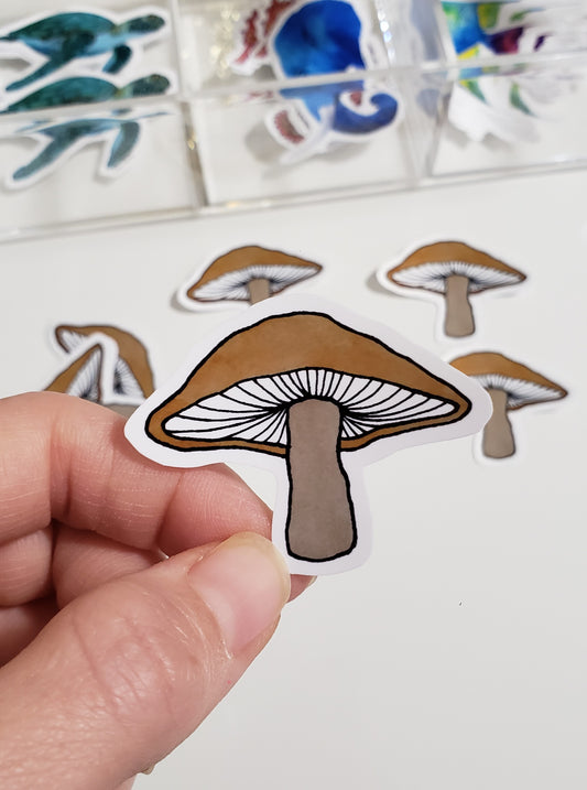 Mushroom Sticker (Little)