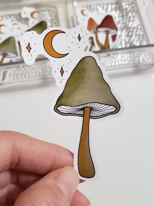 Mushroom Sticker (Moon Sage)