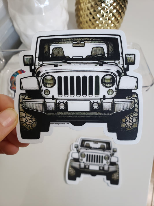 Jeep Bumper Sticker