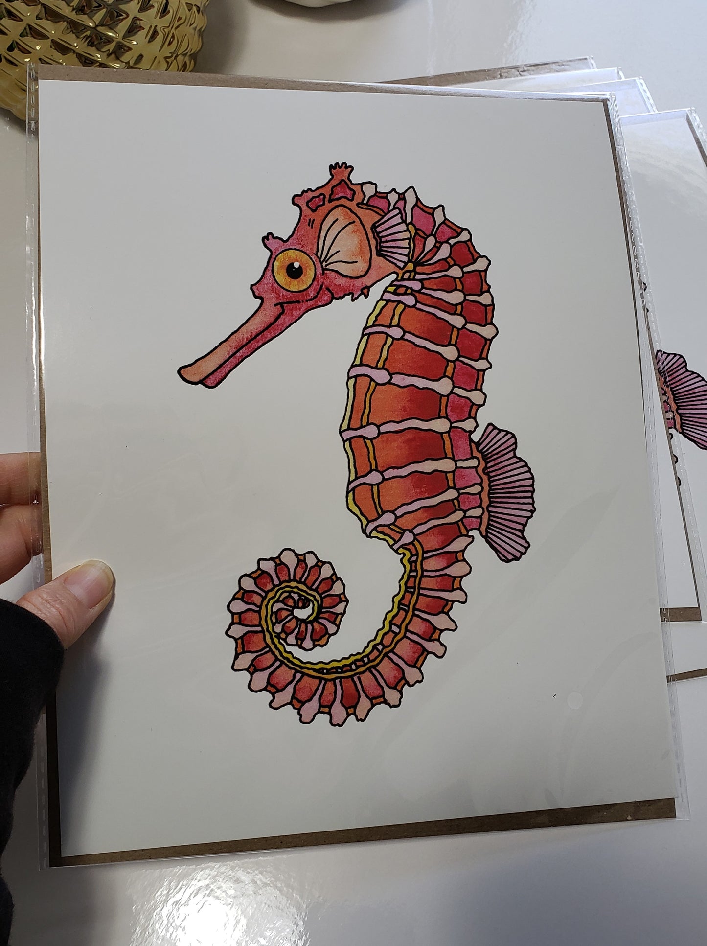 Seahorse Print