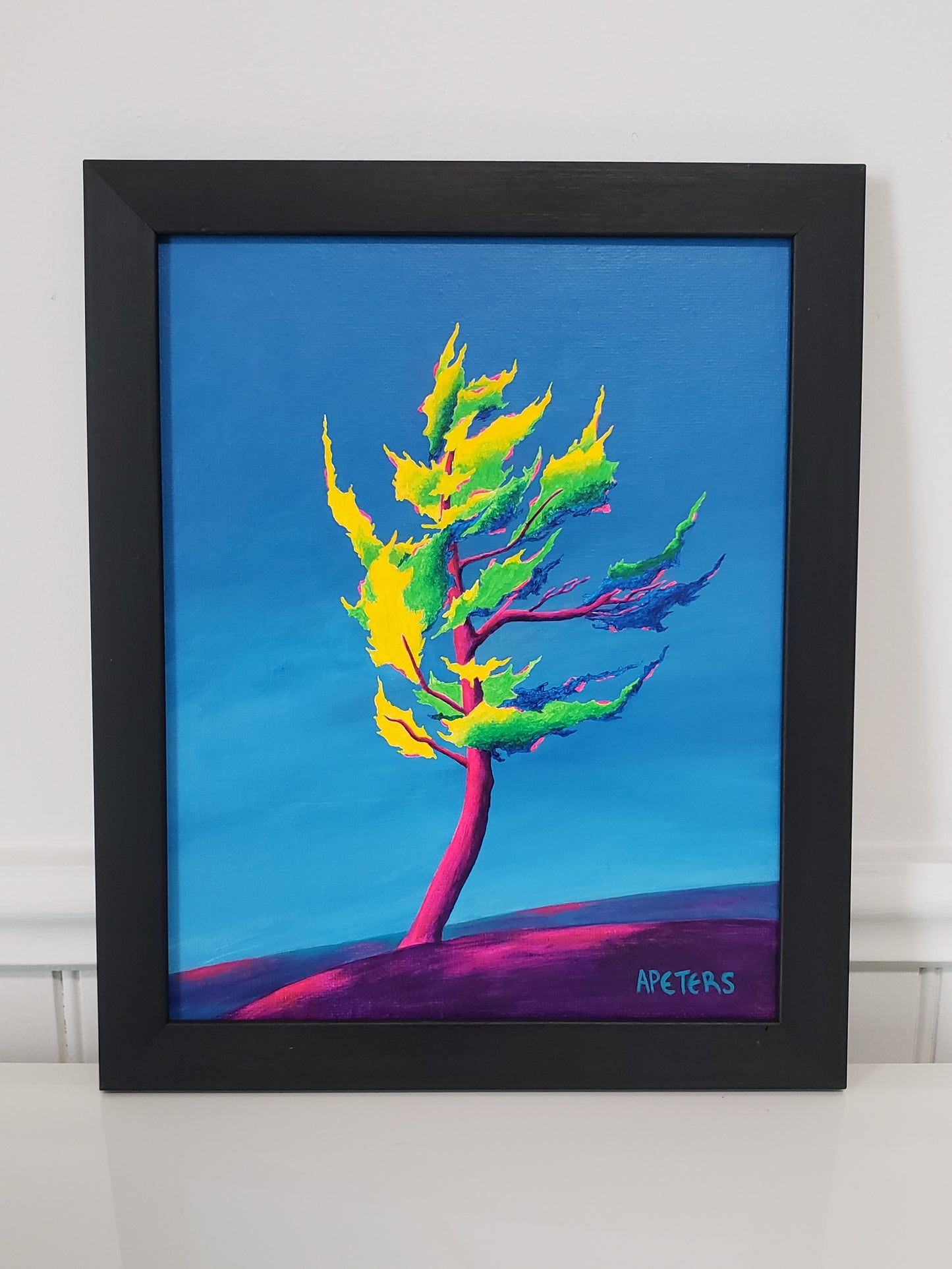 "Windswept Tree" Six