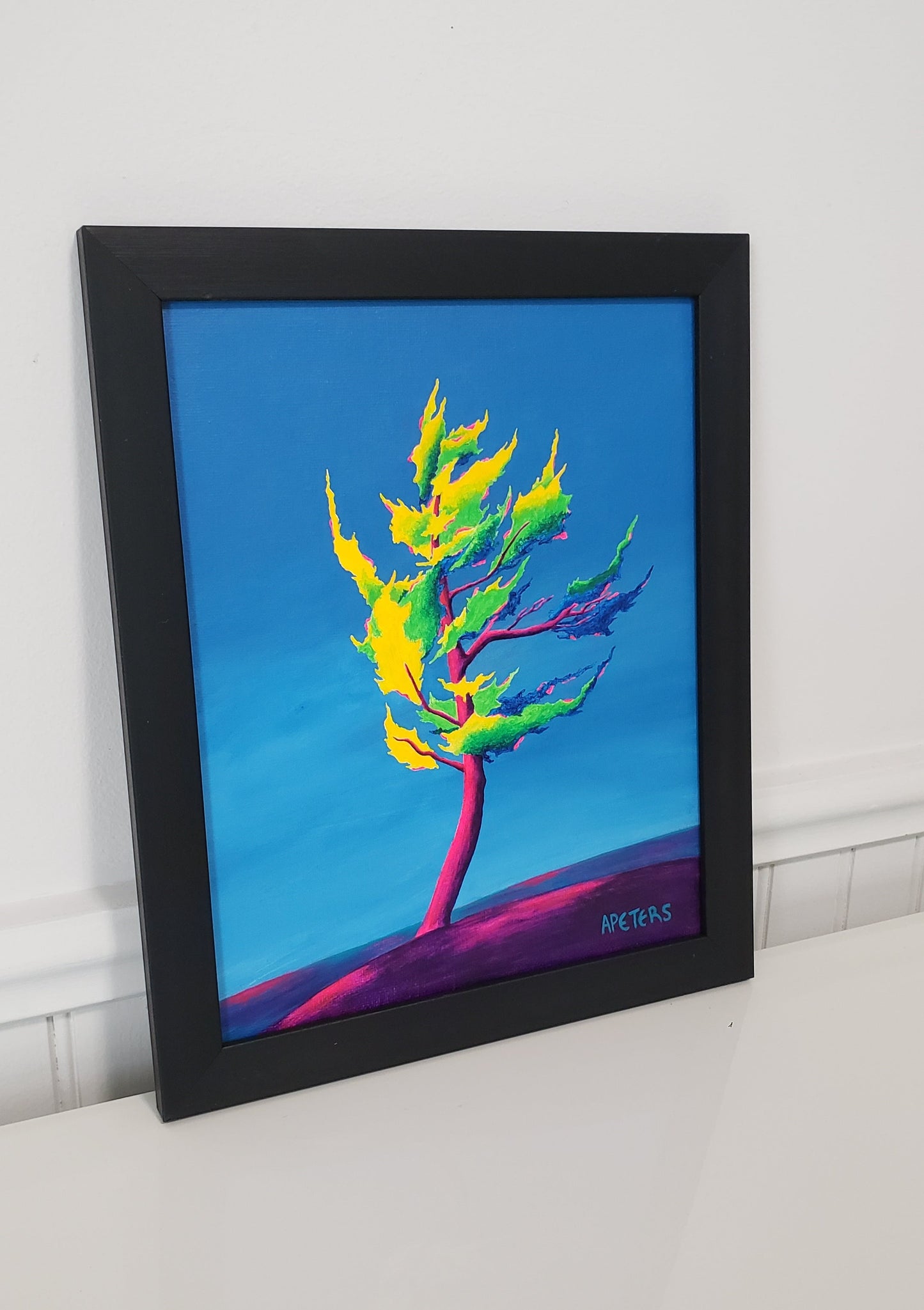"Windswept Tree" Six